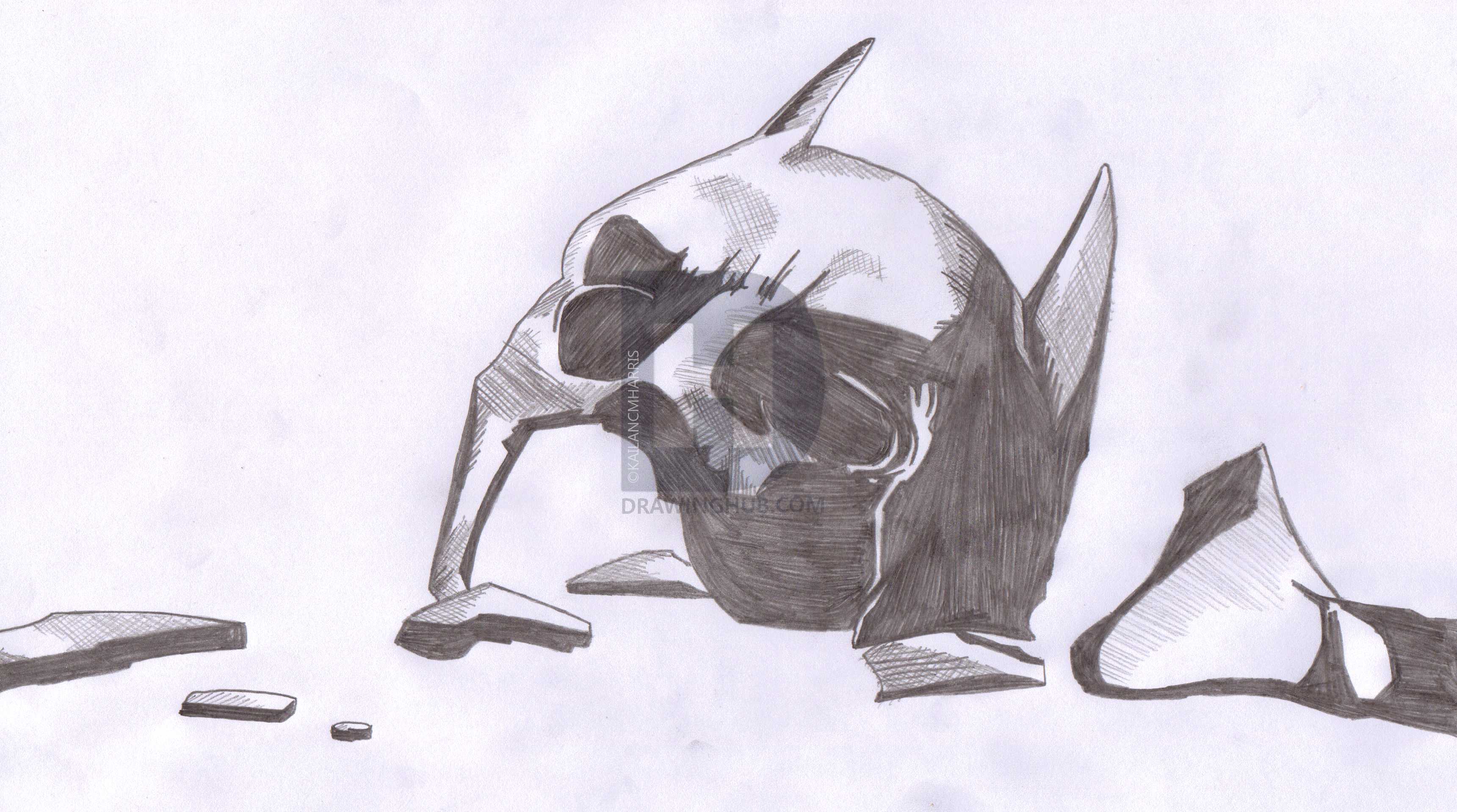 3441x1918 broken batman mask drawing - Batman Mask Drawing