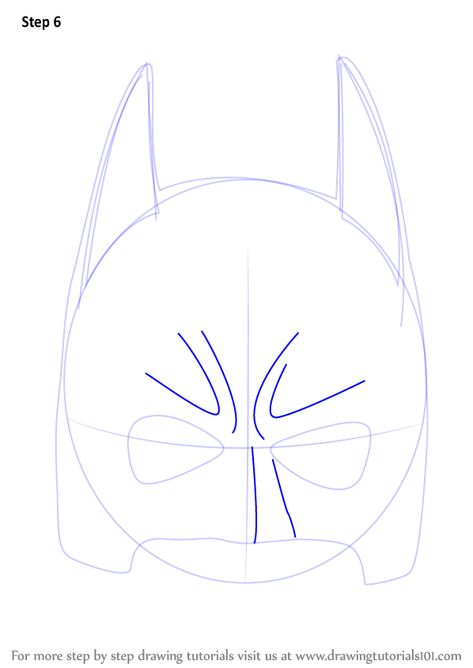 473x668 draw batman mask - Batman Mask Drawing