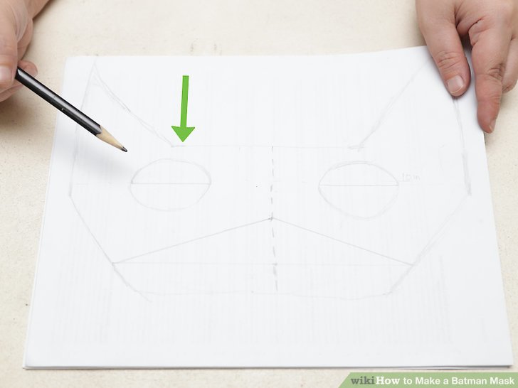 728x546 ways to make a batman mask - Batman Mask Drawing