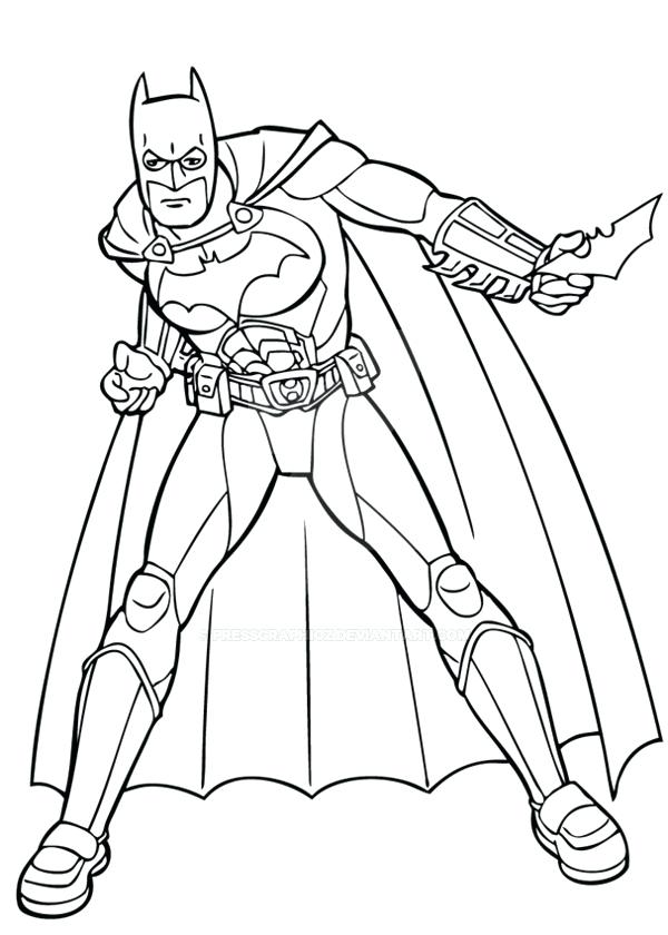 Batman Outline Drawing at PaintingValley.com | Explore collection of ...