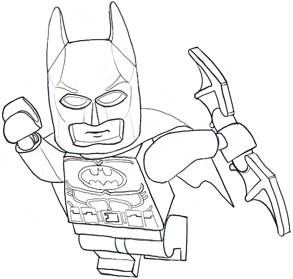 575x549 Outline Drawing Batman For Free Download - Batman Outline Drawing