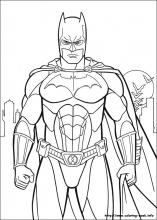 157x220 Batman Coloring Pages On Coloring - Batman Outline Drawing