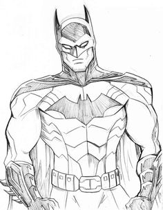 236x305 Very Cool Drawing Of Batman!!!!! Star Warsbatmanand My - Batman Outline Drawing