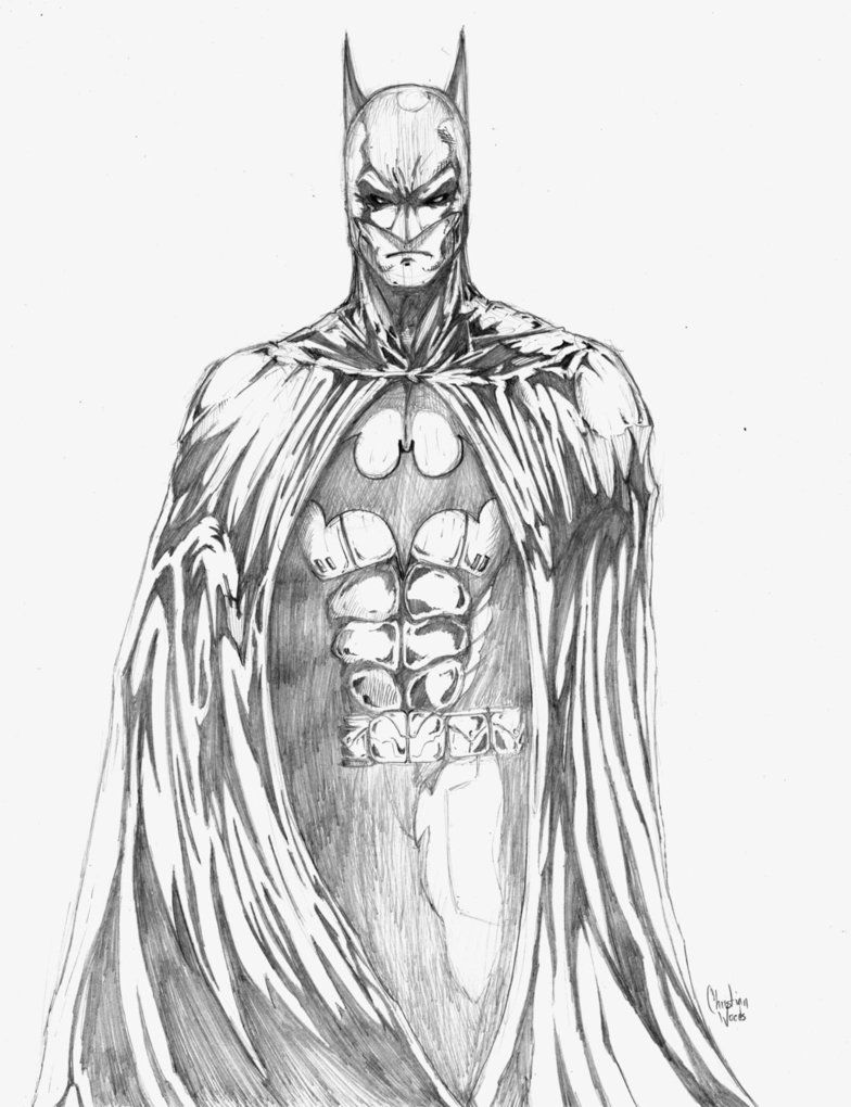  Batman Pencil Drawing at PaintingValley.com Explore 