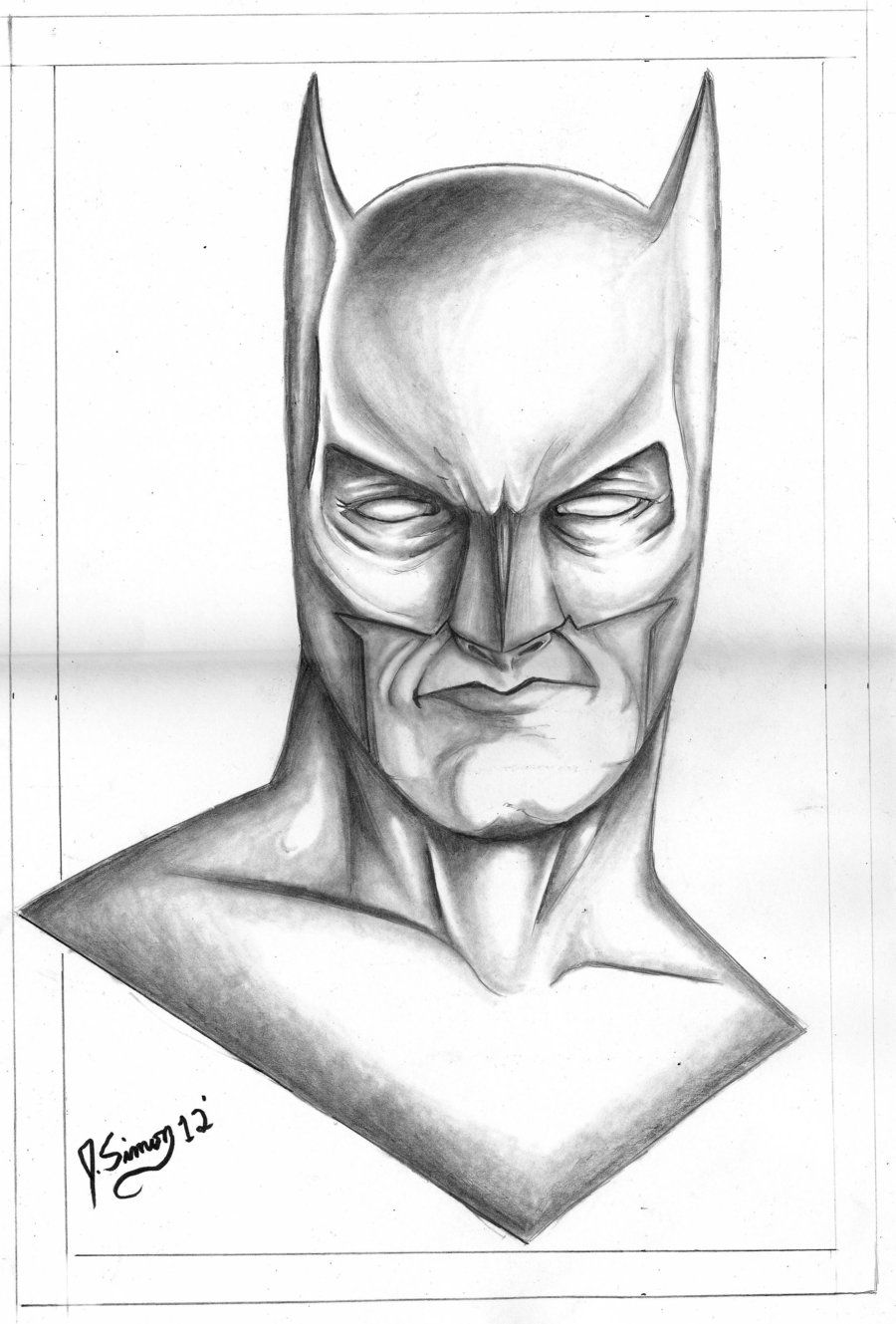 900x1329 Batman Drawings In Pencil Batman Pencil Drawing - Batman Pencil Drawing