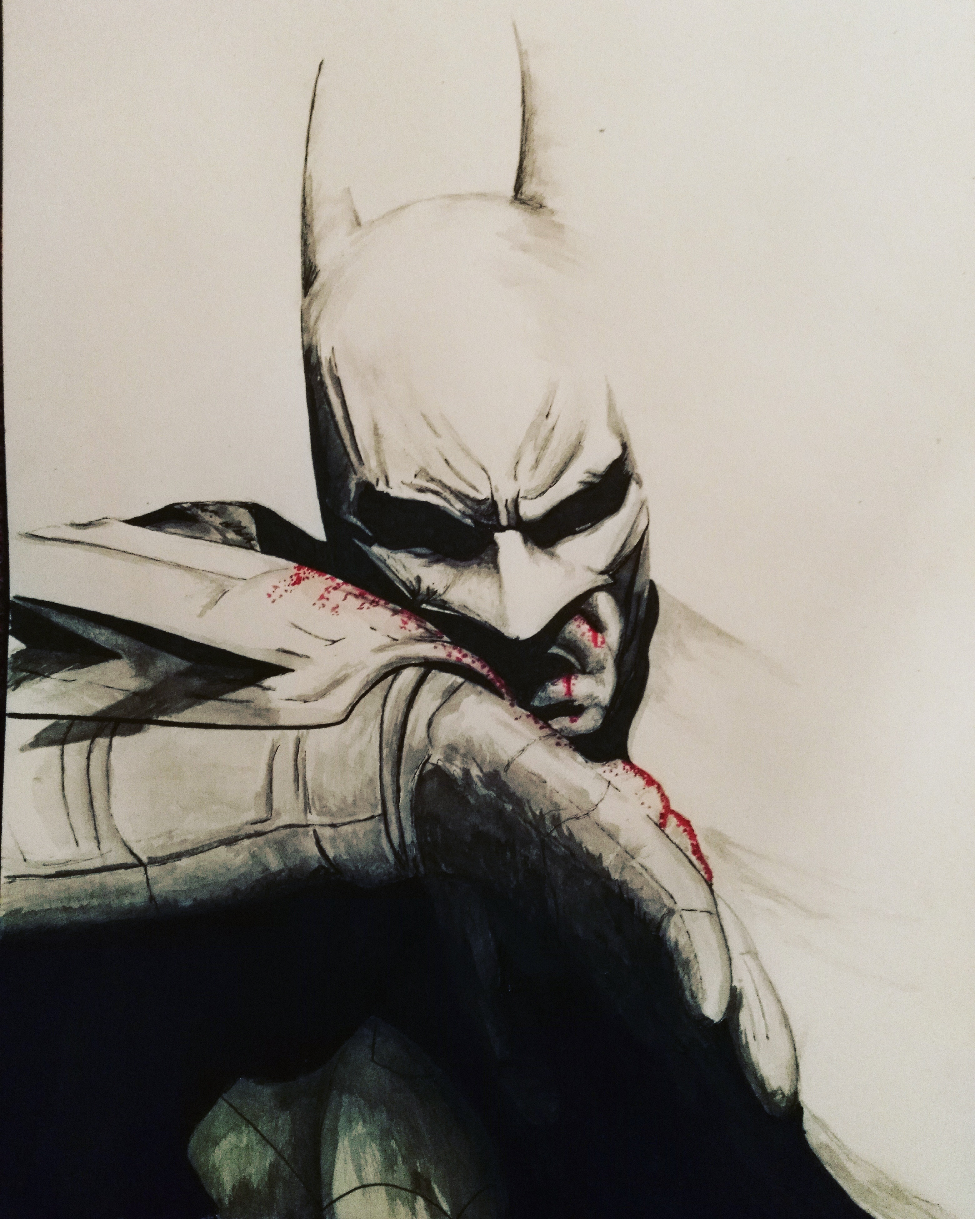 3120x3900 i thought id post a batman drawing i did batman - Batman Pictures Drawing