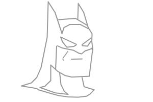 300x200 How To Draw Batman Symbol - Batman Sign Drawing
