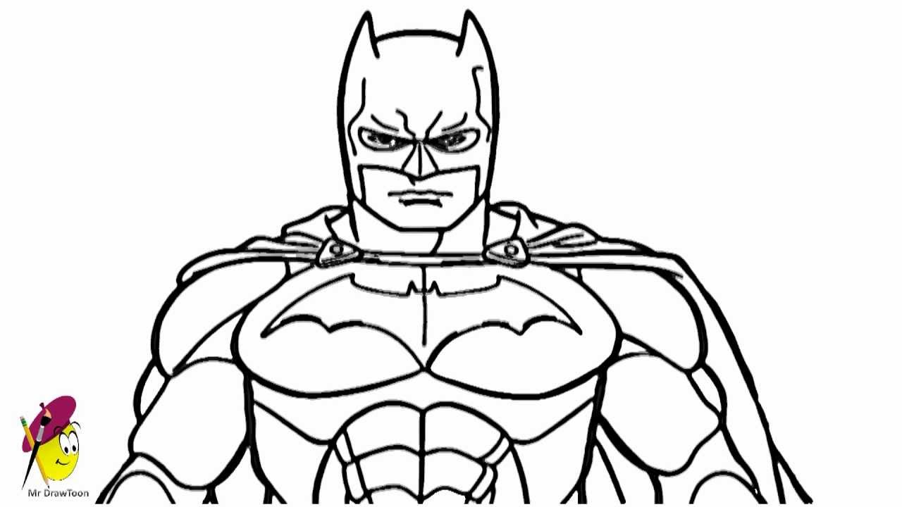 1280x720 Batman Is Back - Batman Simple Drawing