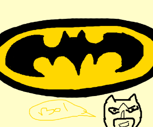300x250 Batman Symbol Drawing - Batman Symbol Drawing