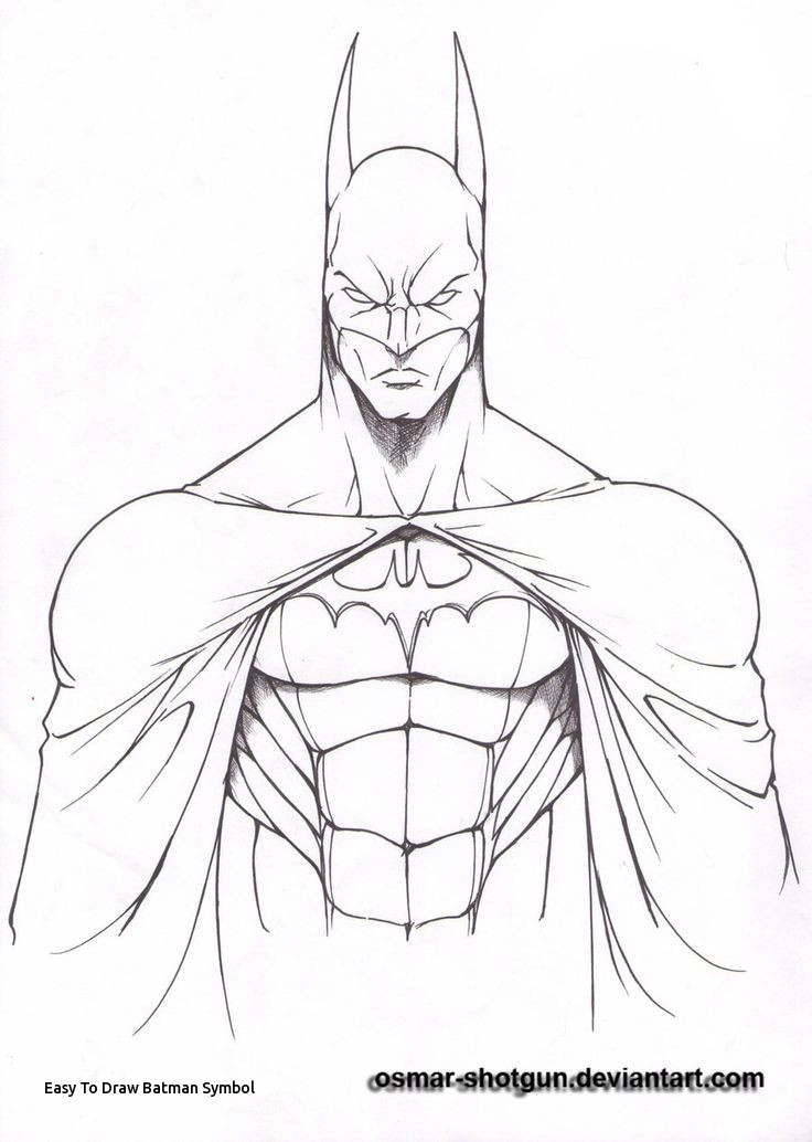 736x1034 Easy To Draw Batman Symbol Best Batman Images - Batman Symbol Drawing