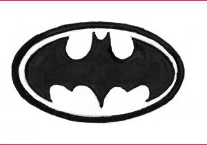 300x210 Batman Symbol Drawing Batman And Superman Logo Drawings - Batman Symbol Drawing