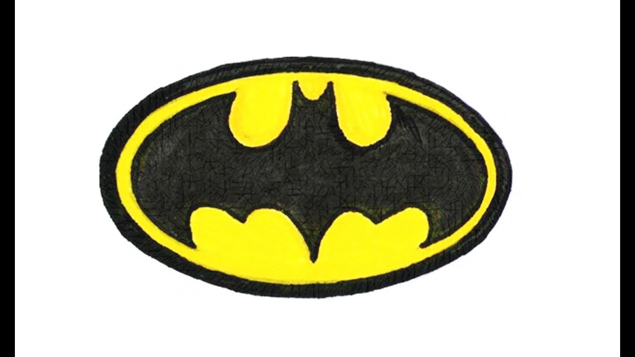 Нарисовать знак Бэтмена