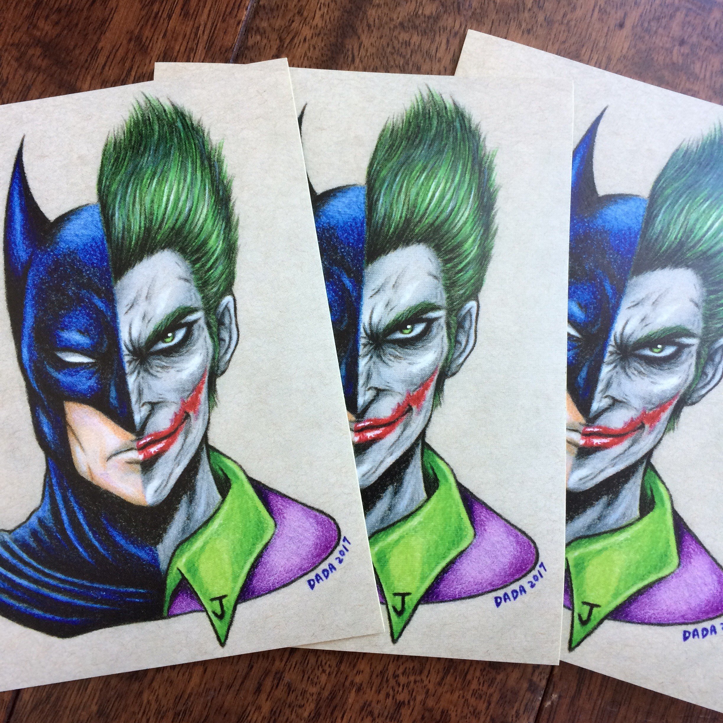 2448x2448 Batman Vs Joker Vinyl Sticker Art - Batman Vs Joker Drawing