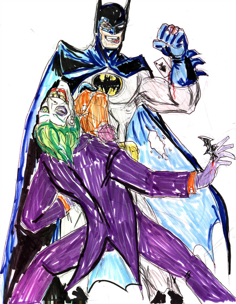 788x1013 Eternal Enemies Batman Vs Joker - Batman Vs Joker Drawing