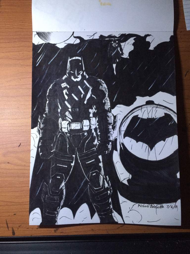 768x1024 Batman V Superman Dawn Justice Drawing Pics Drawing Skill - Batman Vs Superman Drawing