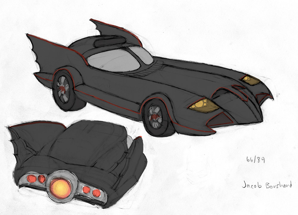 Batmobile Drawing at Explore collection of