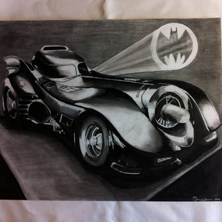 320x320 Batmobile Drawings On Paigeeworld Pictures Of Batmobile - Batmobile Drawing