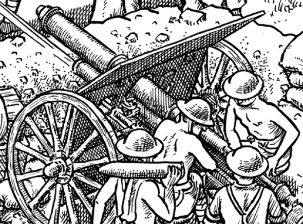 590x438 world battle simple photos to draw - Battle Drawing