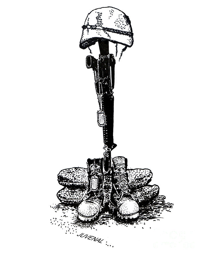 720x900 Battlefield Cross Drawing - Battlefield Cross Drawing