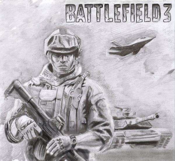 600x550 Battlefield Drawing Pic Drawing Skill - Battlefield Drawing
