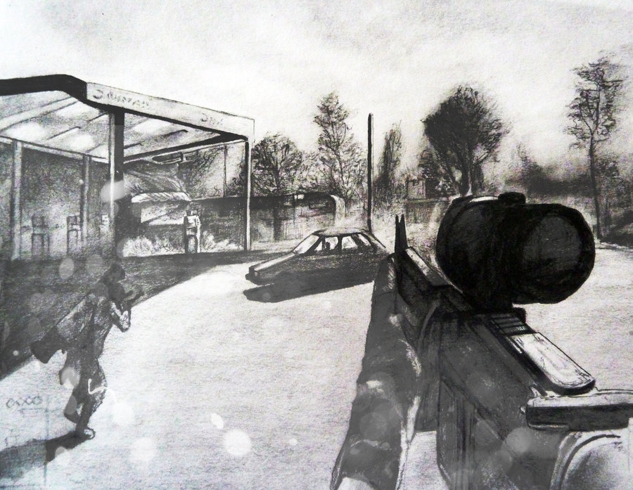 Battlefield Drawing At Explore Collection Of