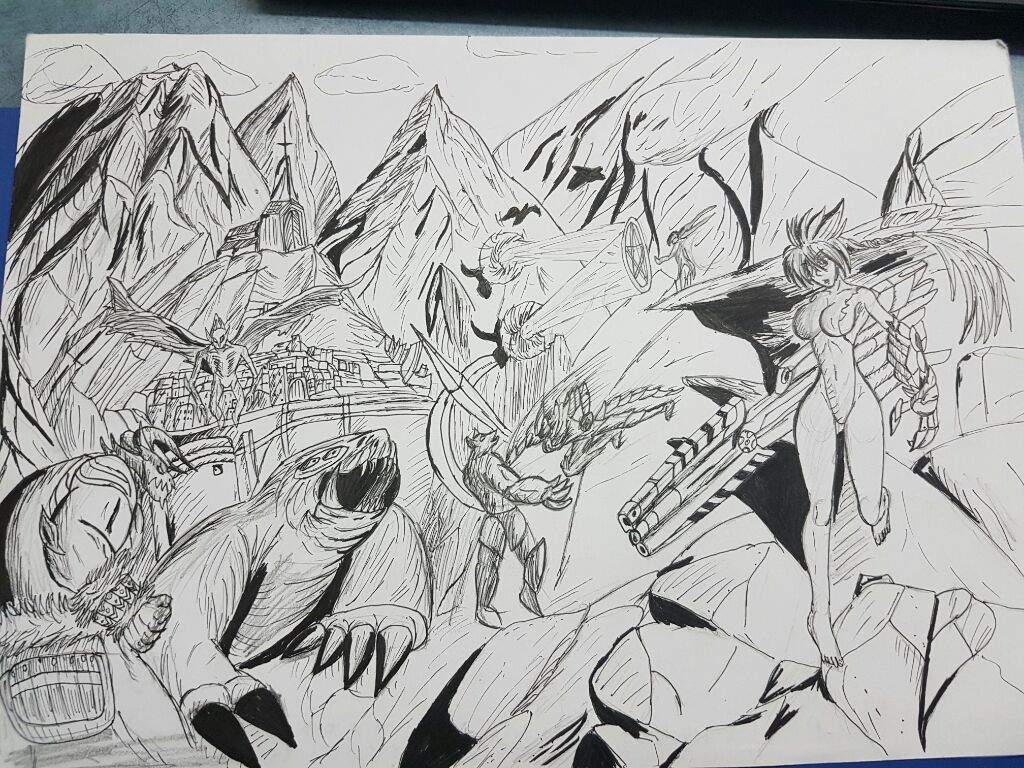 1024x768 Battlefield Fanart Anime Amino - Battlefield Drawing