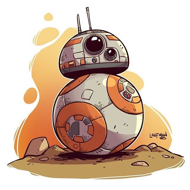 640x640 How Cute Is 's Bb Drawing - Bb8 Drawing