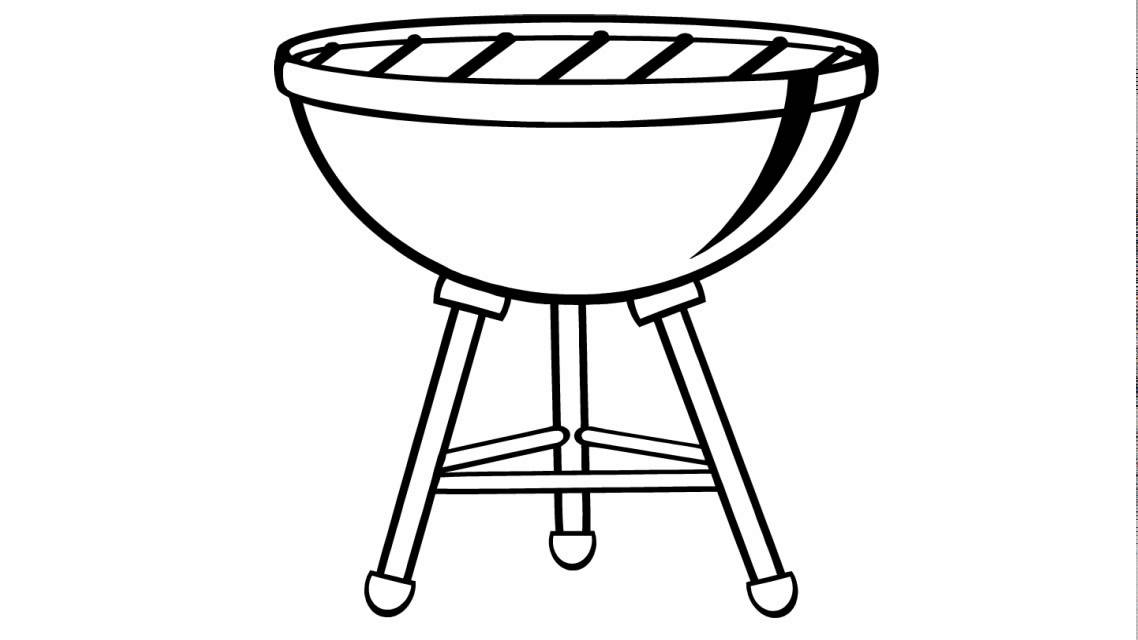 1138x640 how to draw a barbecue - Bbq Drawing