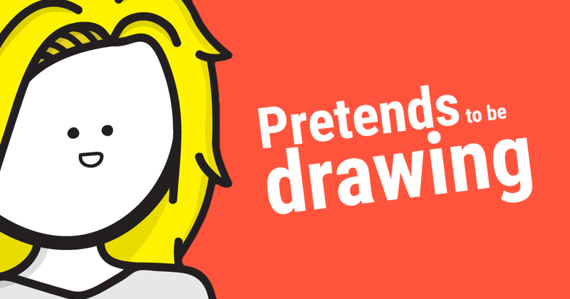 800x420 Pretends To Be Drawing - Be Drawing