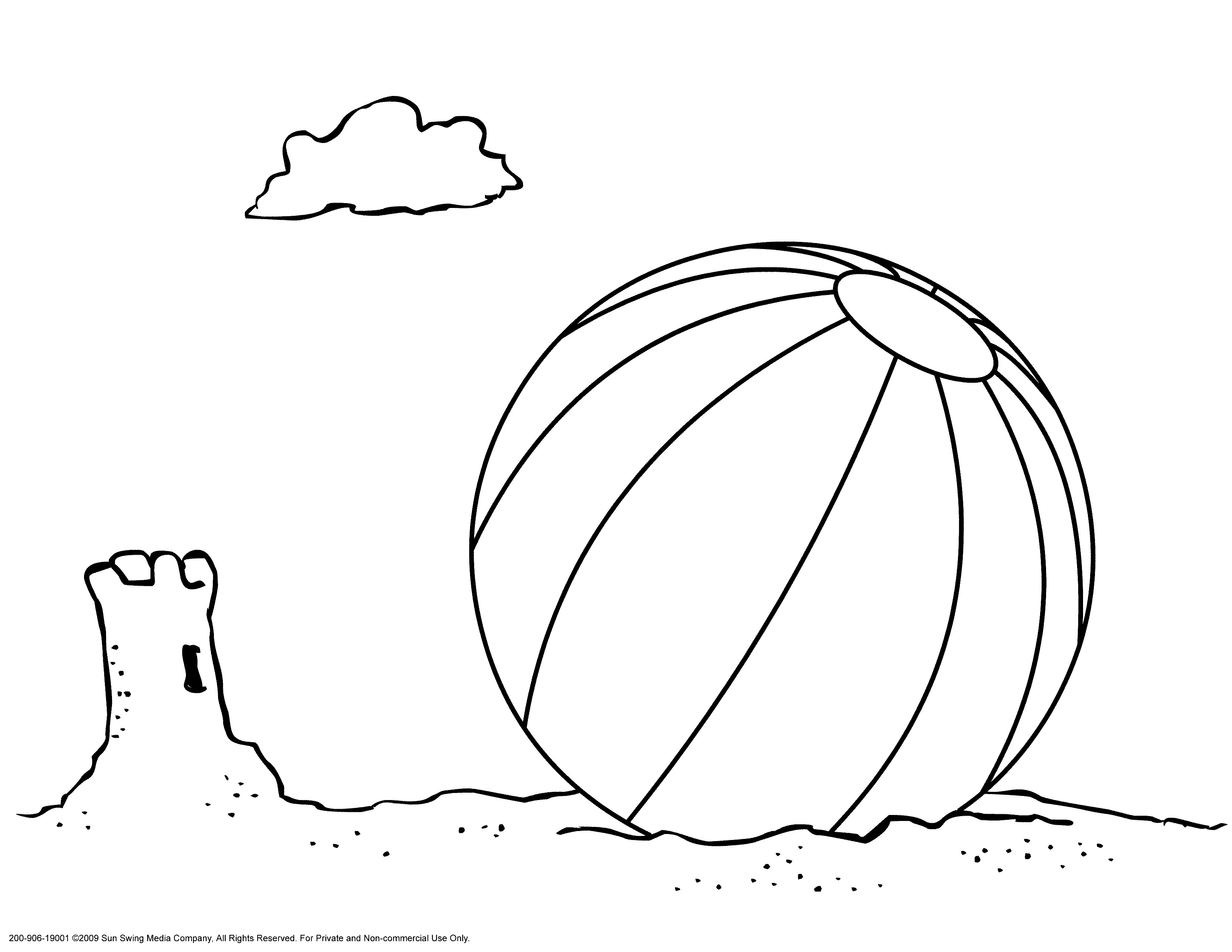 Beach Ball Drawing at Explore collection of Beach