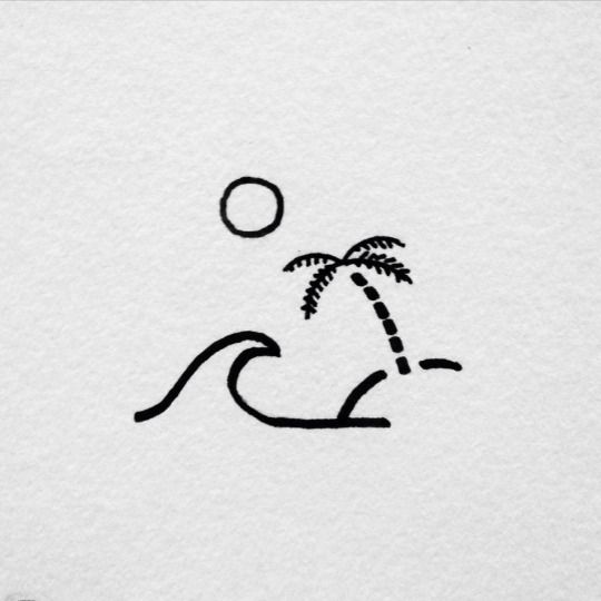 540x540 Drawn Beach Easy - Beach Drawing Easy