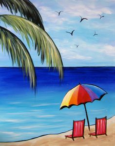 236x298 How To Draw A Beach Scene, Step - Beach Drawing Easy