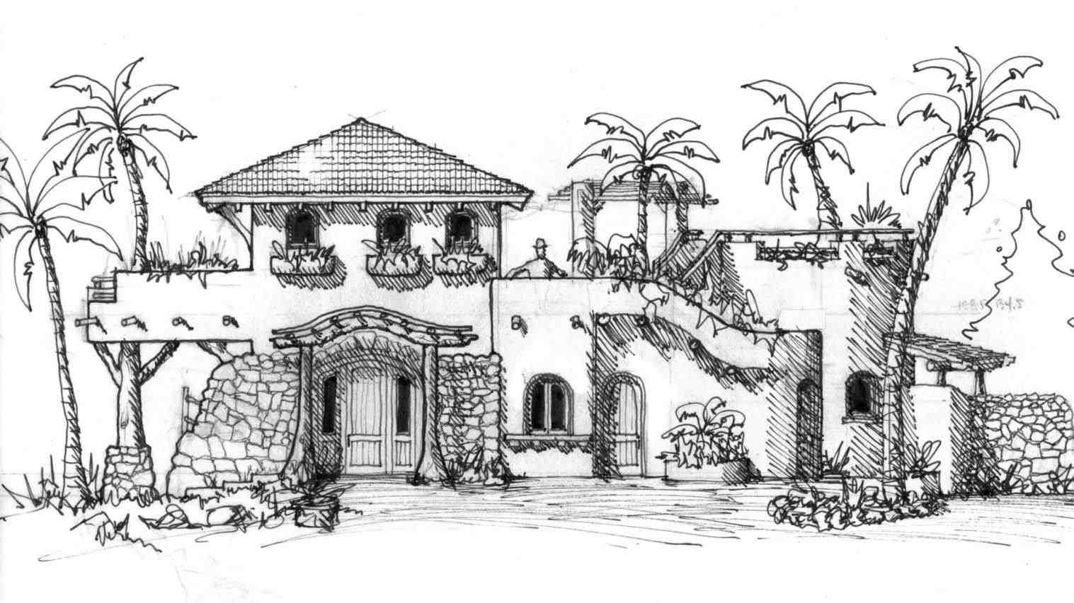 1517x853 pictures drawing the latest architectural digest pictures mexican - Beach House Drawing