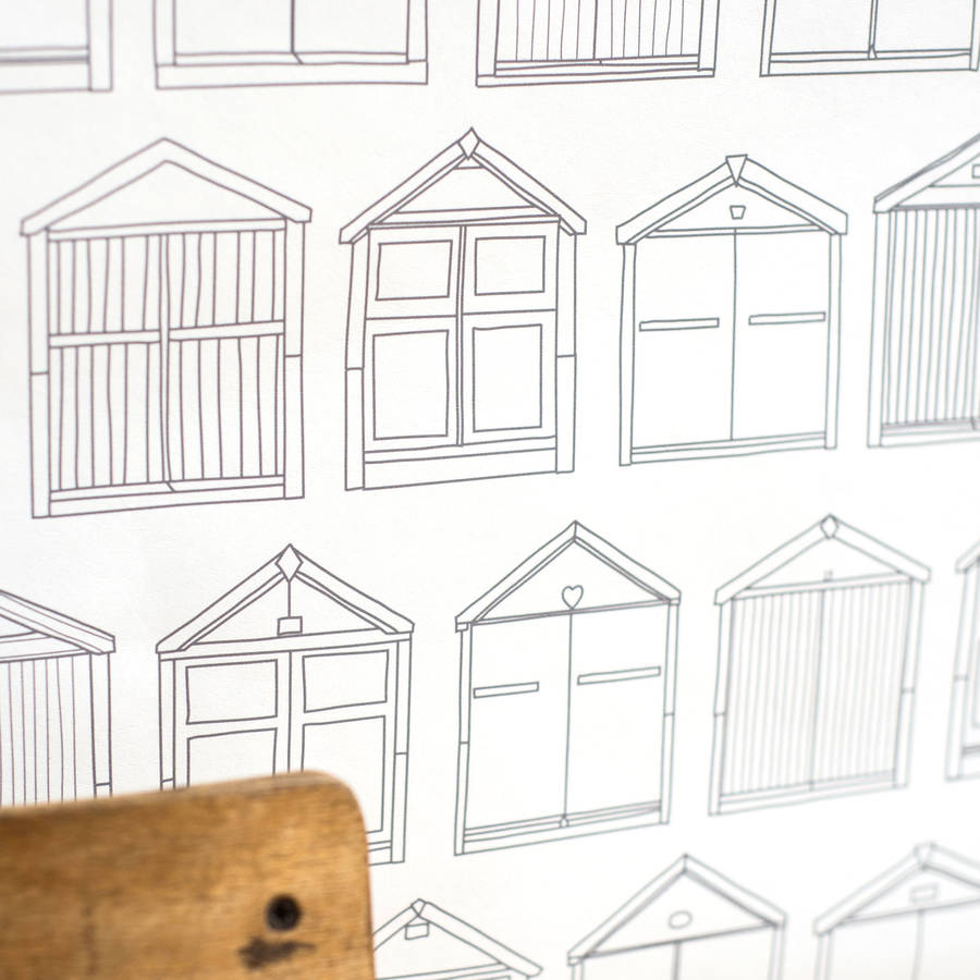900x900 Beach Hut Wallpaper Pictures - Beach Hut Drawing