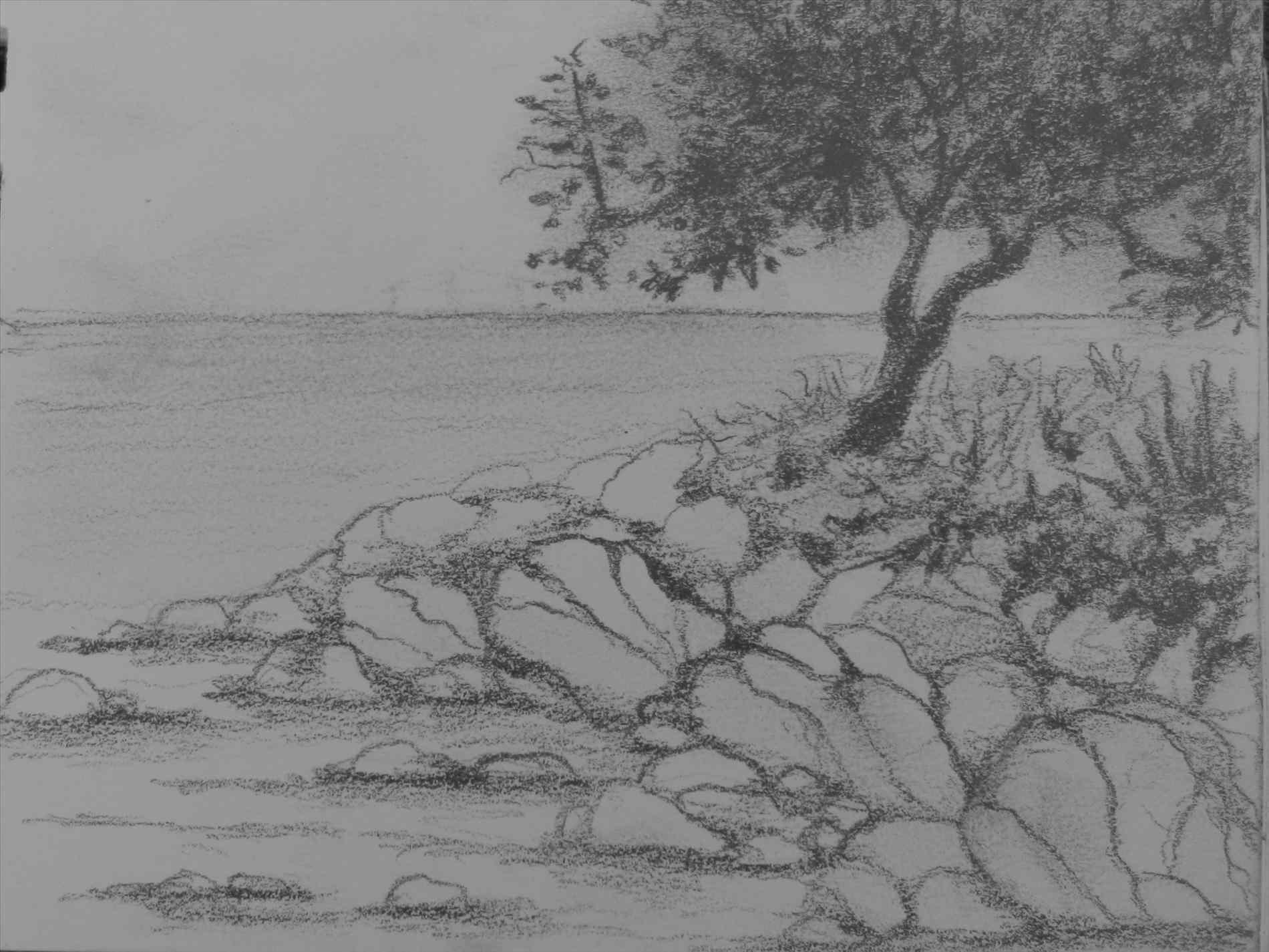 1900x1425 Drawing Ideas Beach Pictures And Ideas On Meta Networks - Beach Landscape Drawing