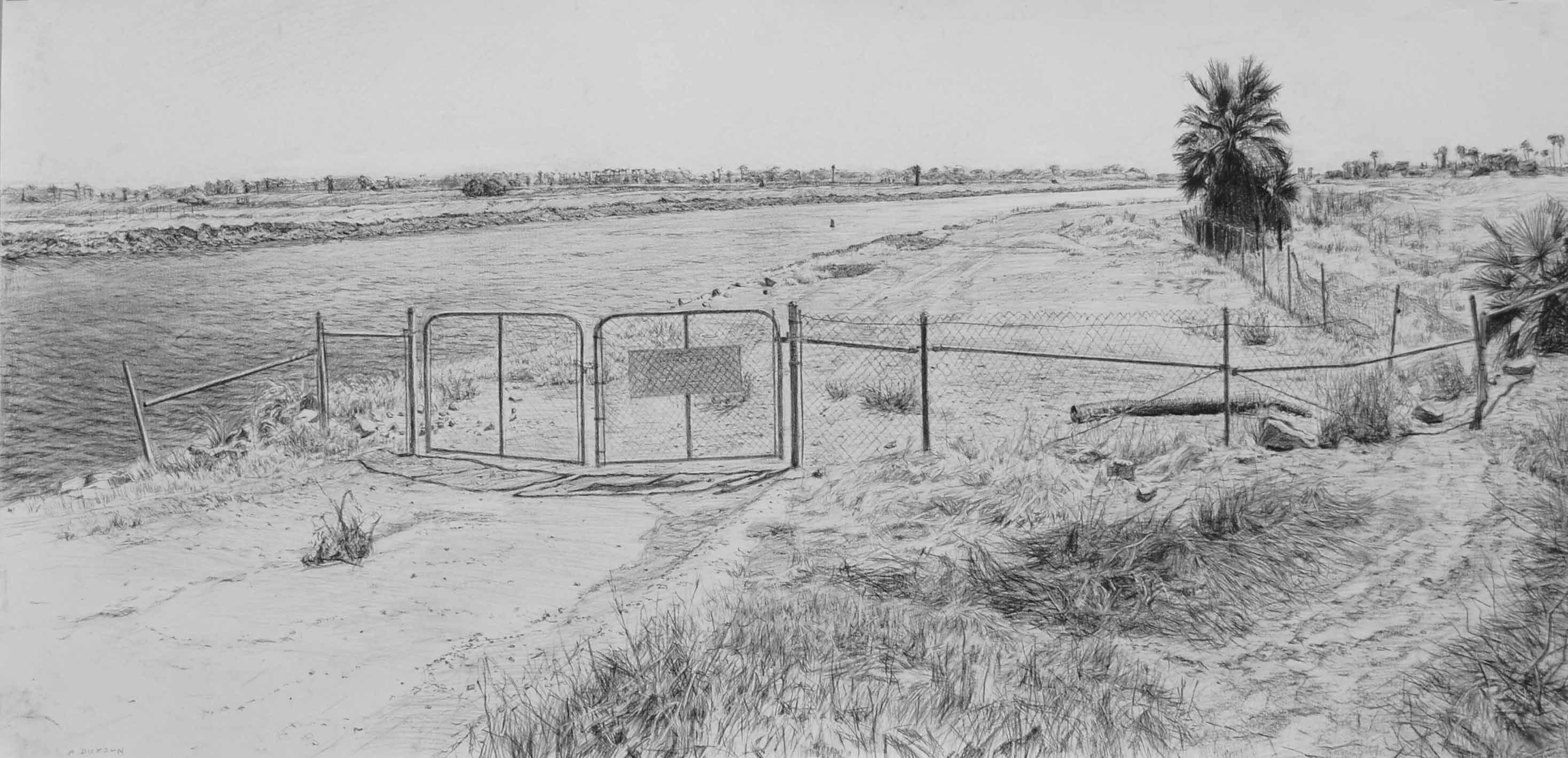 2936x1420 charcoal landscape drawing andrew dickson - Beach Landscape Drawing