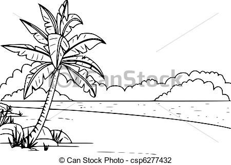 450x323 Image Result For Line Drawing Of A Beach Graphic Stuff - Beach Line Drawing