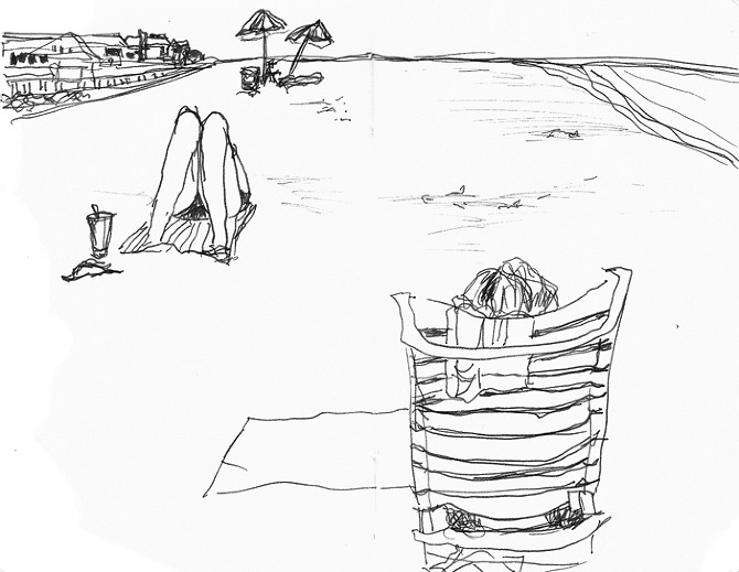 670x519 Beach Line Drawings - Beach Line Drawing