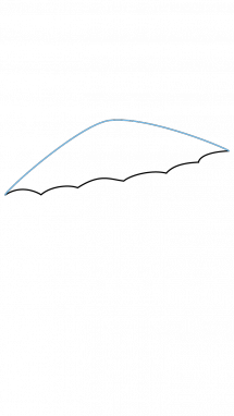 215x382 How To Draw Beach Umbrella, Summer, Easy Step - Beach Umbrella Drawing