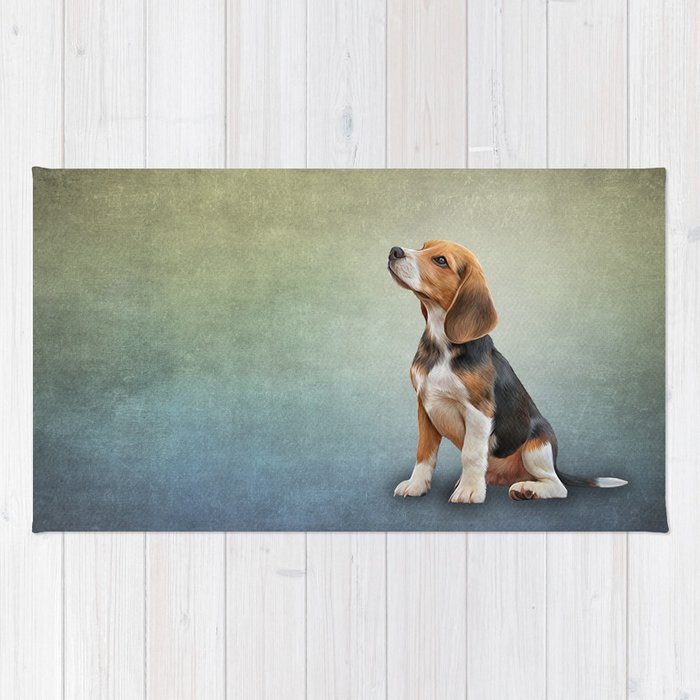 700x700 drawing puppy beagle rug - Beagle Drawing