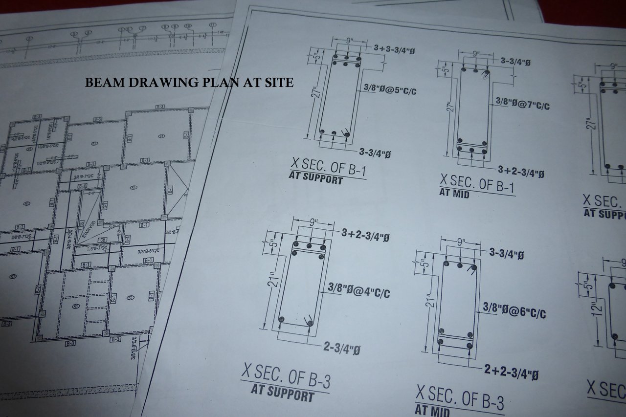 1280x853 how to read beam drawing plan - Beam Drawing