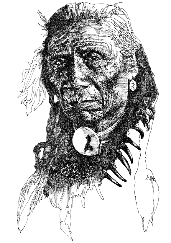 580x823 bear claw david kaiser - Bear Claw Drawing