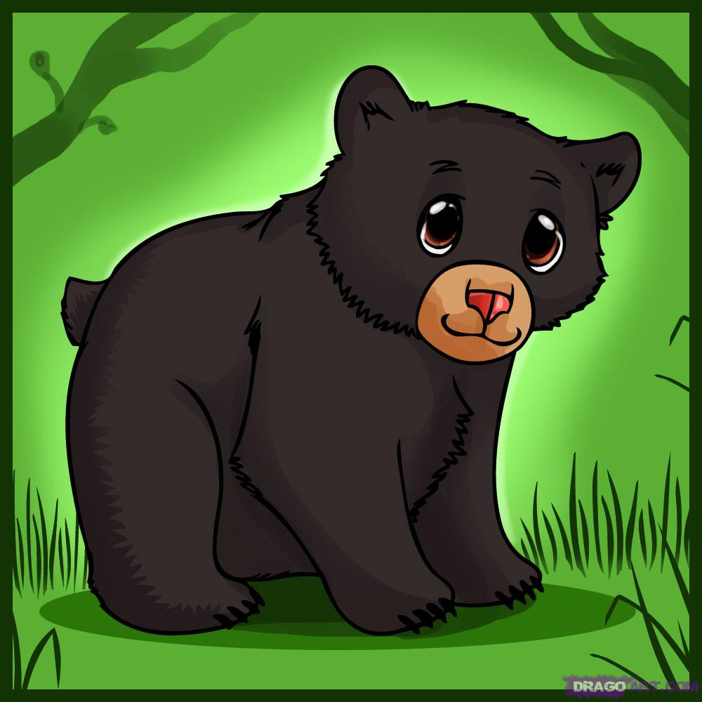 Bear Cub Drawing At Paintingvalley Com Explore Collection Of Bear Cub Drawing