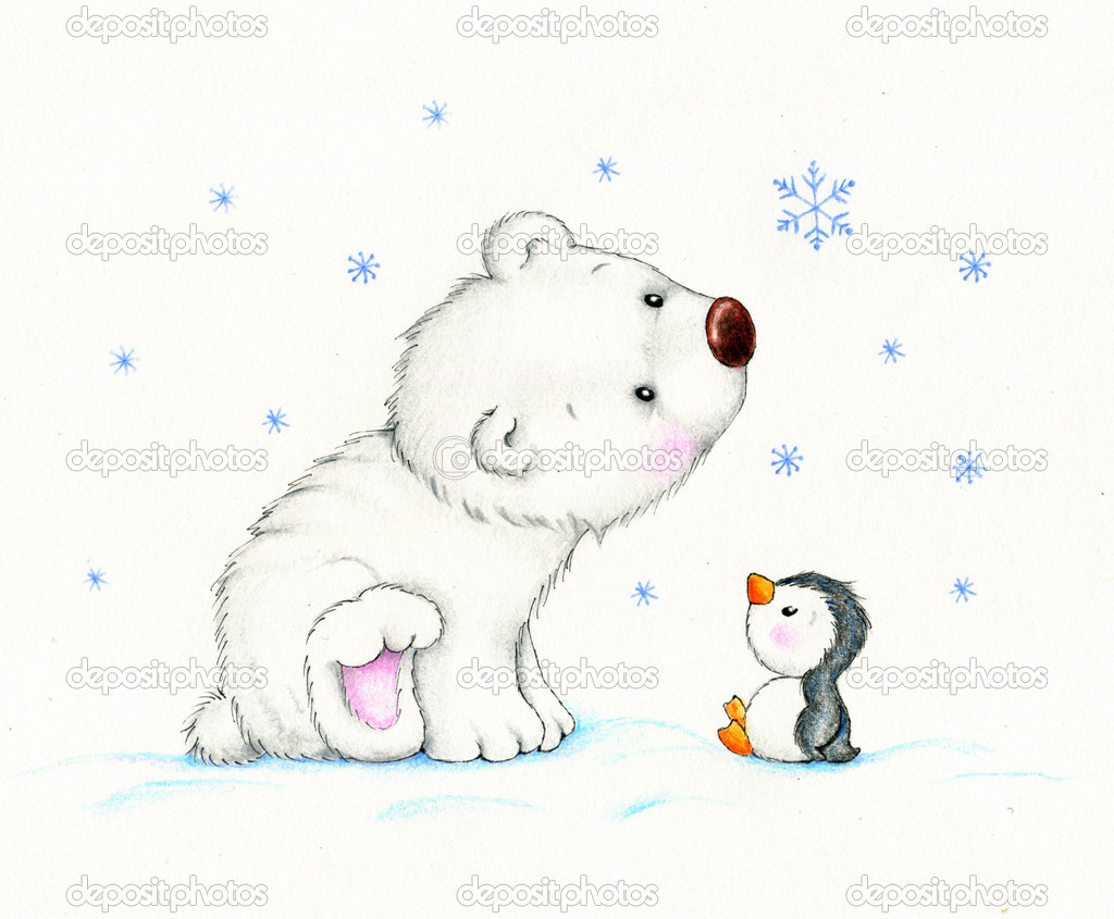 1024x845 How To Draw A Cute Polar Bear Content Coloring - Bear Cute Drawing