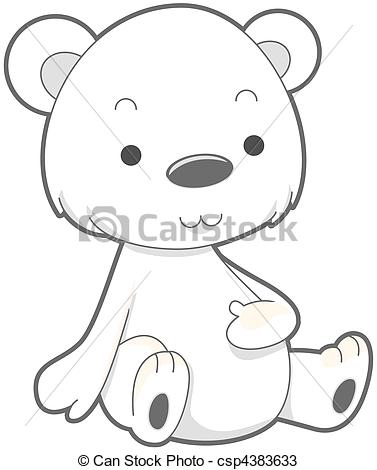 377x470 Pictures Drawings Of Bear - Bear Cute Drawing