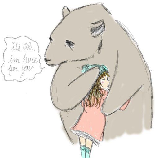 500x511 Draw So Cute Bear - Bear Cute Drawing