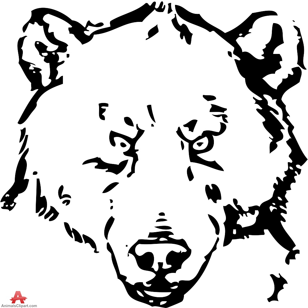 Bear Outline Drawing at PaintingValley.com | Explore collection of Bear ...