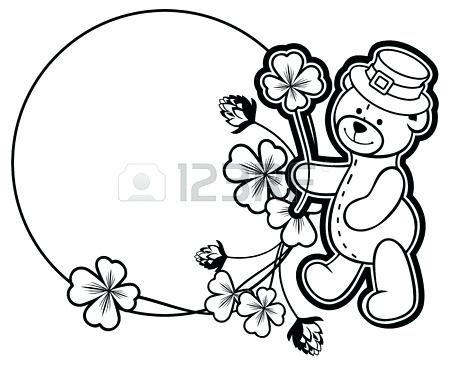 450x365 outline of a teddy bear you can customize the pages including - Bear Outline Drawing