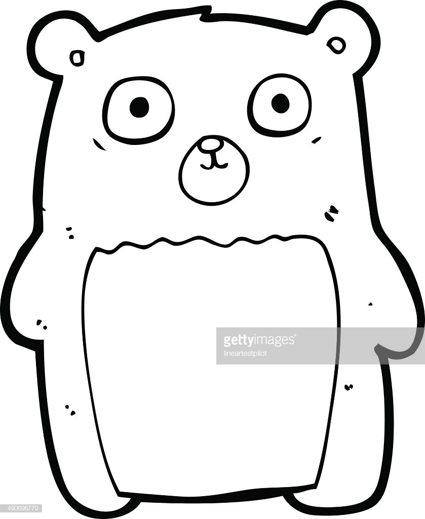 839x1024 Value Teddy Bear Outline Drawing Line Cartoon - Bear Outline Drawing