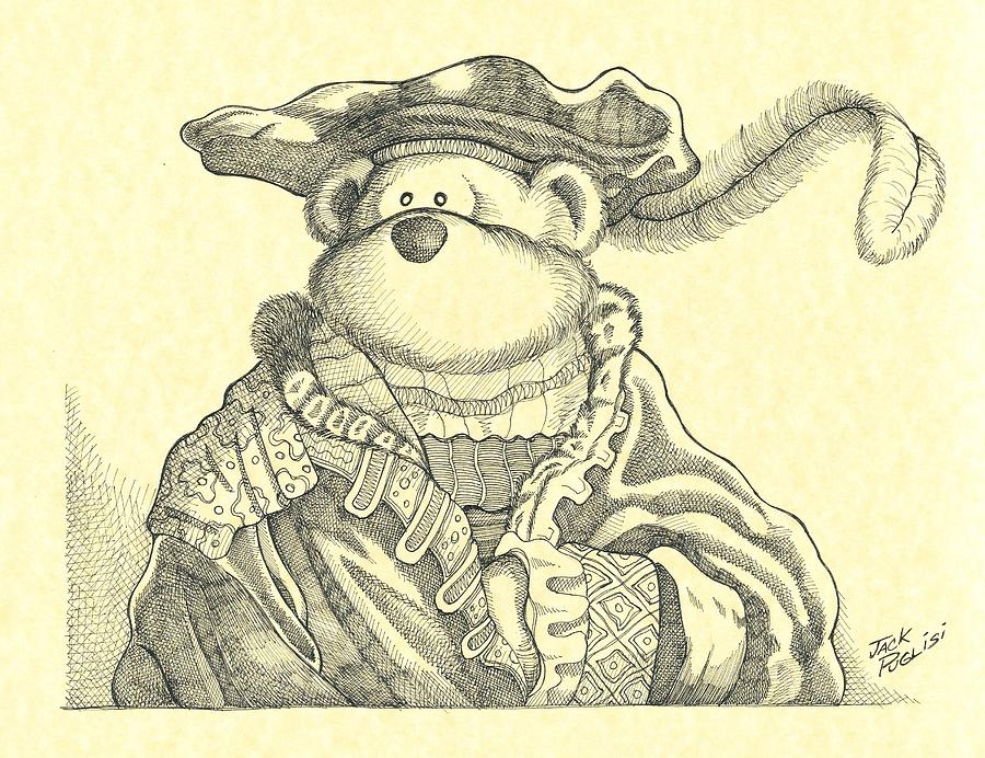 900x692 bear paw drawing - Bear Paw Drawing